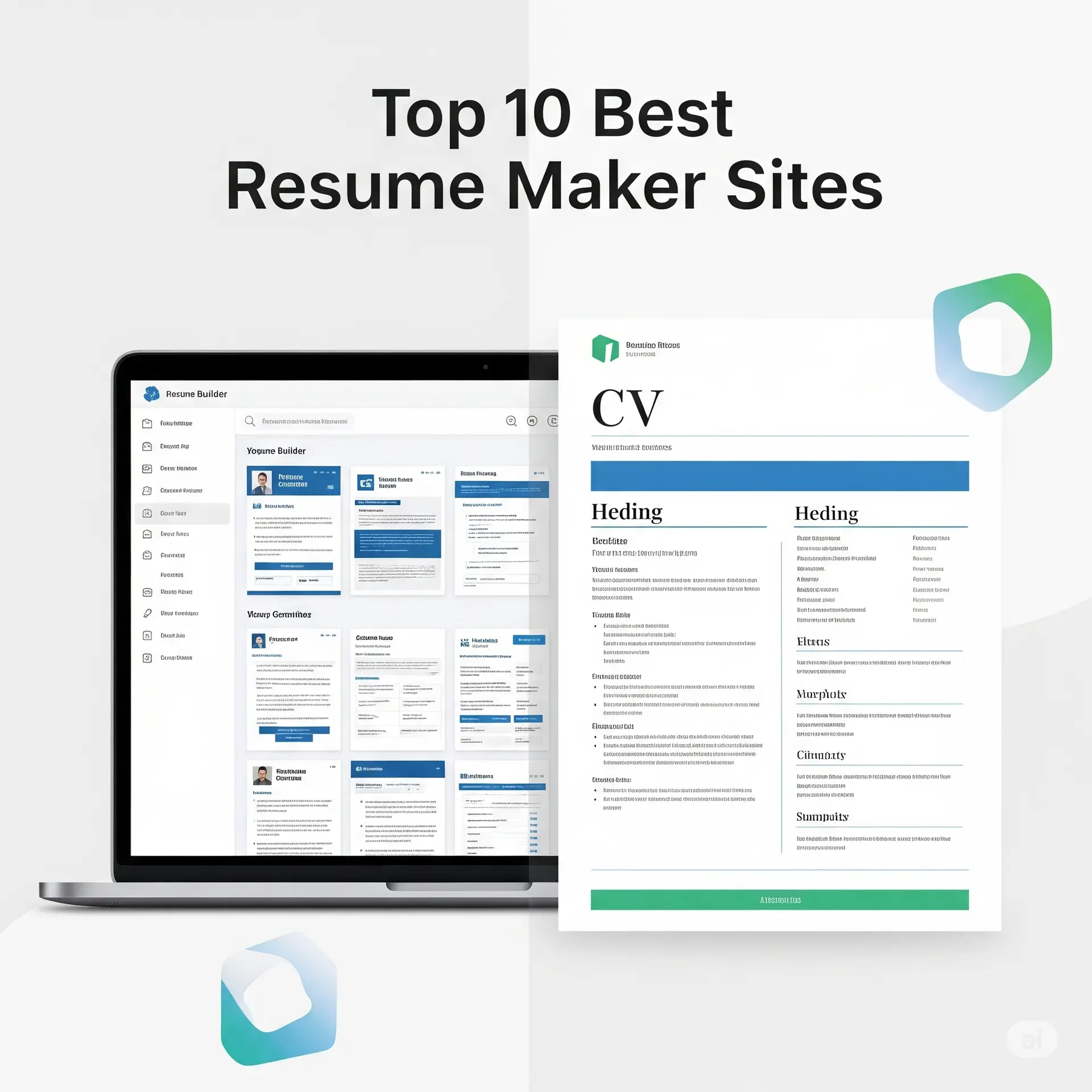 Read more about the article Top 10 Websites & Apps to make Professional CV/Resume